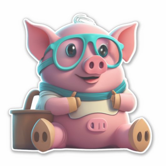 Express avec Stickers Cochon (Devant)