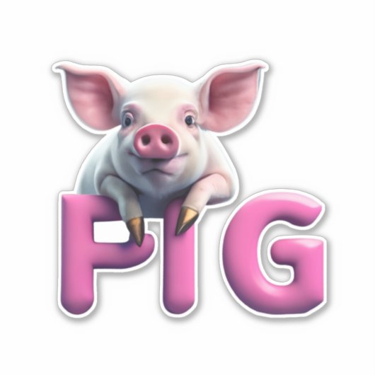 Express avec Stickers Cochon (Devant)