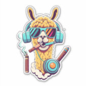 Express avec Stickers Llama Vinyl (Devant)