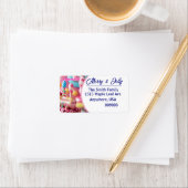 Express Candyland - Étiquette d'adresse de retour (En situation)