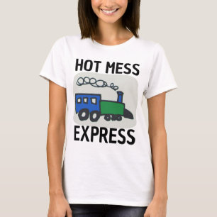 EXPRESS CHAUD FUNNY LADIES T-SHIRT