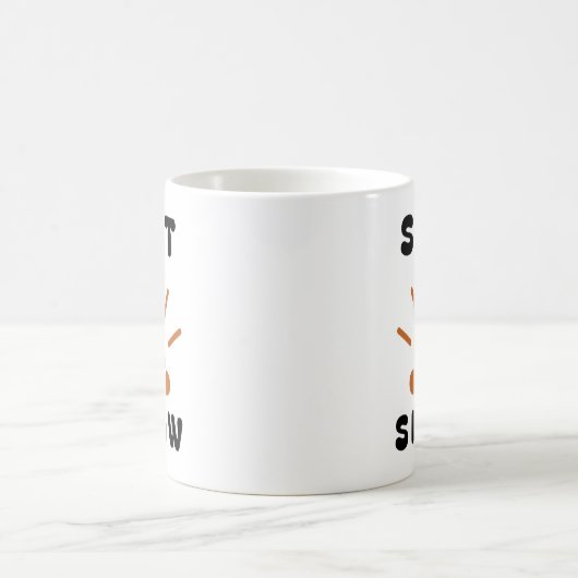Express Hot Mess | Funny Steaming Pile Classic Mug (Centre)