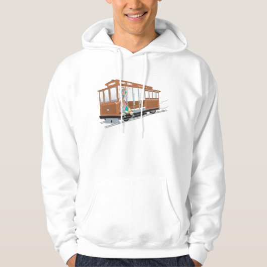 Express-kabel Hoodie (Voorkant)