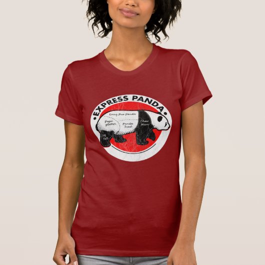 Express Panda T-shirt (Voorkant)
