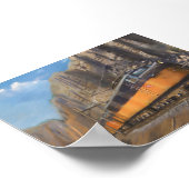 Express to Yesteryear: Nostalgisch Poster (Hoek)