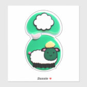 Express-toi avec des Stickers Mouton (Feuille)