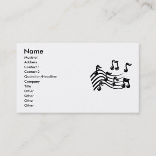 EXPRESS VISITEKAARTJES VOOR BAND EN MUSICIËN, MUZ