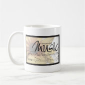 Express vous-même avec la tasse de musique (Gauche)