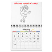 Express Yourself™ Angel Calendar Colour Book Kalender (Feb 2027)