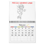 Express Yourself™ Angel Calendar Colour Book Kalender (Feb 2026)