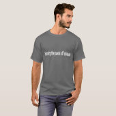 Express Yourself - Bold Text Design T-shirt (Voorkant volledig)