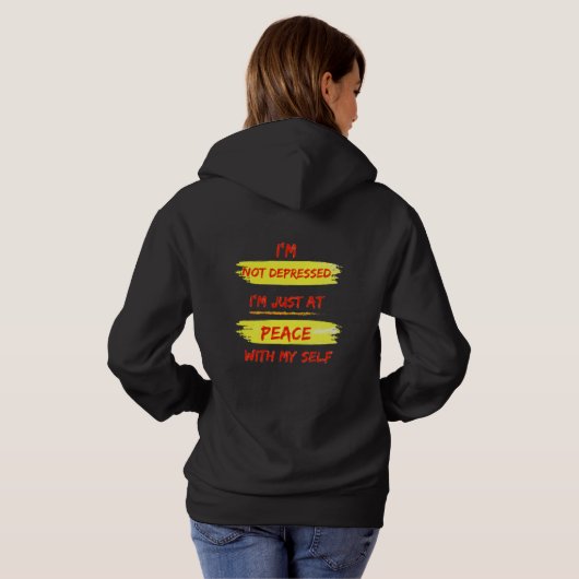 Express yourself hoodie (Achterkant volledig)