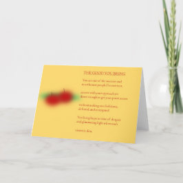 Expressie-Kaart Feestdagen Kaart