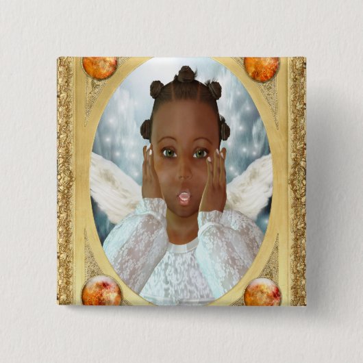 Expressies # 2 vierkante button 5,1 cm (Voorkant)