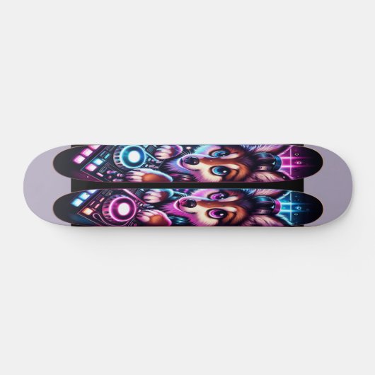 Expressieve DJ Eyes Skateboard (Horizontaal)