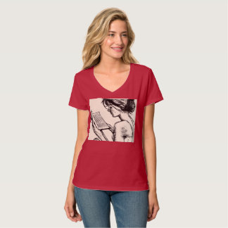 expressieve hoofdzaken t-shirt