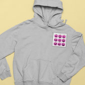 expressieve jack-o'-lantaarns vierkante button 5,1 cm