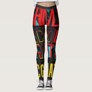Expressieve stijl: All-over-Print Leggings - Desig