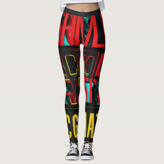 Expressieve stijl: All-over-Print Leggings - Desig