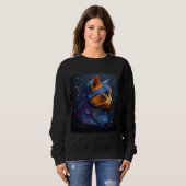 Expression artistique Sweatshirt féminine 11 (Devant entier)