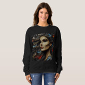 Expression artistique Sweatshirt féminine 14 (Devant entier)