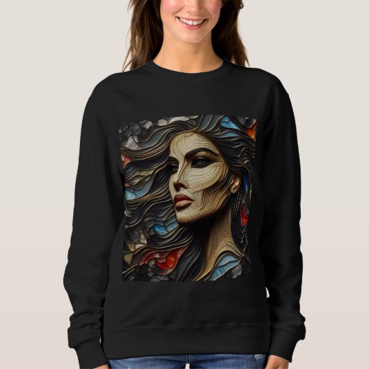 Expression artistique Sweatshirt féminine 14 (Devant)