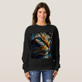 Expression artistique Sweatshirt féminine 21 (Devant entier)