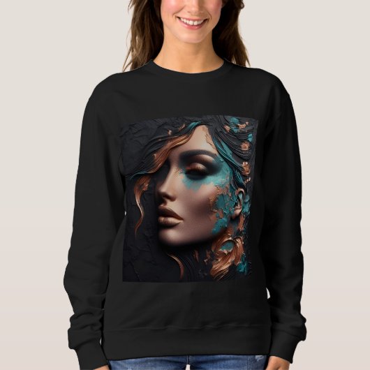 Expression artistique Sweatshirt féminine 22 (Devant)