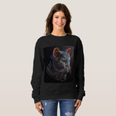 Expression artistique Sweatshirt féminine 23 (Devant entier)