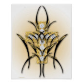 "Expression de grâce", affiche brillante (Devant)