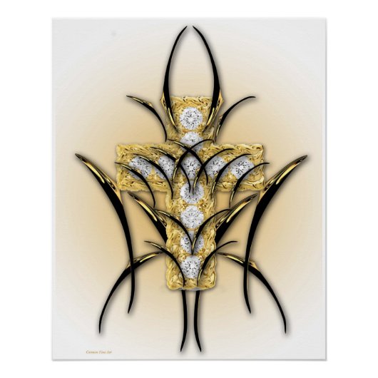 "Expression de grâce", affiche brillante (Devant)