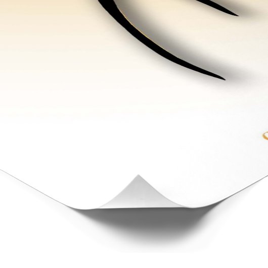 "Expression de grâce", affiche brillante (Coin)