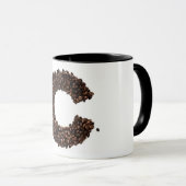 Expression du café C dans une tasse (Devant droit)
