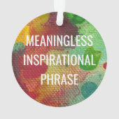 Expression Inspirationnelle sans signification (dos)