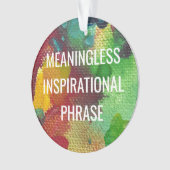 Expression Inspirationnelle sans signification (devant)