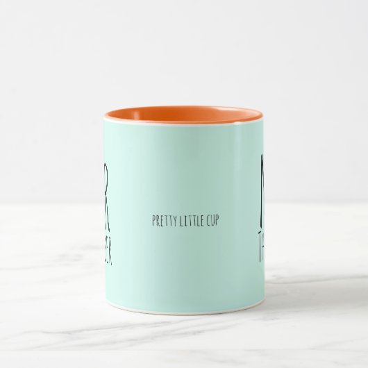 expression moderne café Mug (Centre)