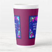 Expression personnalisée de l'amour latte Mug (Devant)