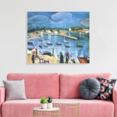  expressionisme, Gehoorn van Walter Gramatte Canvas Afdruk (Insitu (Woonkamer))