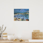  expressionisme, Gehoorn van Walter Gramatte Poster (Keuken)