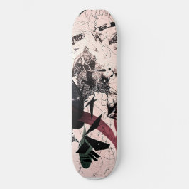 Expressionisme Skateboard: unieke gemengde media Skateboard