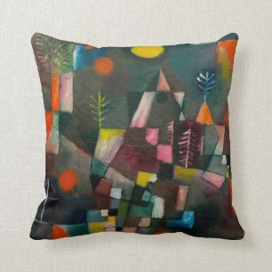Expressionist Art Paul Klee Full Moon Kussen