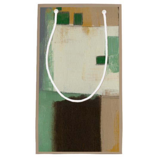 Expressionist schilderen met zware penseelstreken klein cadeauzakje (Voorkant)