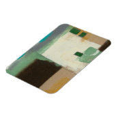 Expressionist schilderen met zware penseelstreken magneet (Linkerzijde)