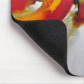 Expressionistische Abstracte Sjabloon Modern Trend Muismat (Hoek)