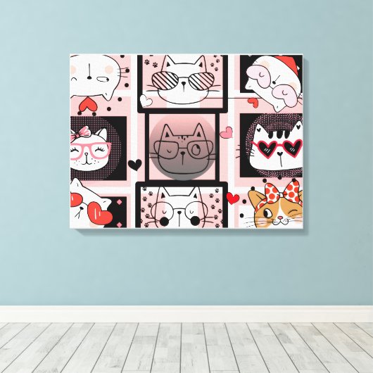 Expressions Canvas Afdruk (Insitu (Houten vloer))