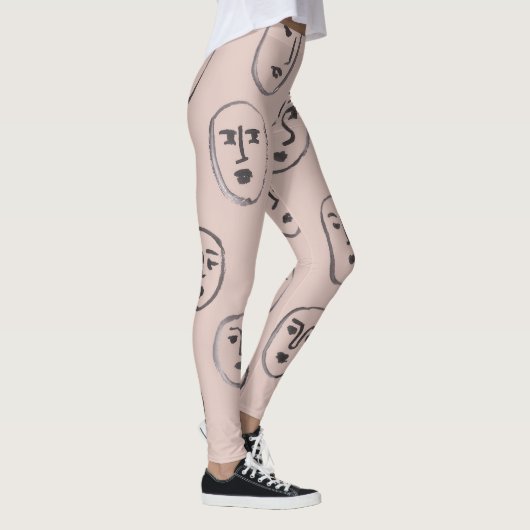 Expressions de faces Leggings (Droite)