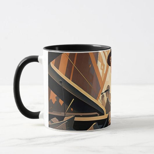 Expressions de Mug de Jazz (Gauche)
