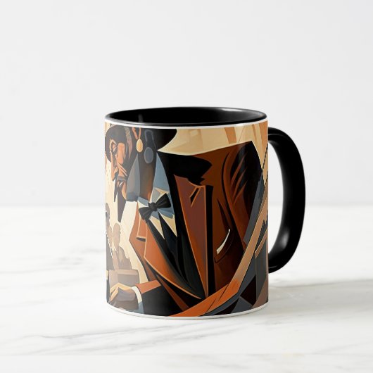 Expressions de Mug de Jazz (Devant droit)