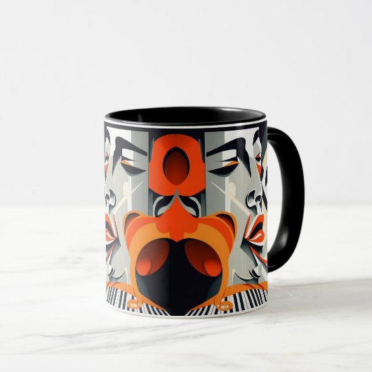 Expressions de Mug de Jazz (Devant droit)