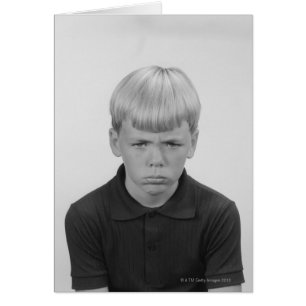 Expressions du visage de garçon